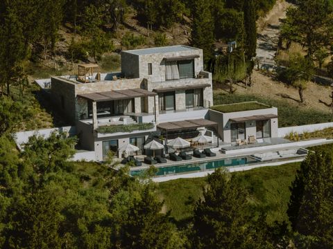 Located in Levkás. A wonderful and spacious property, set in private grounds, with great sea views, in a desirable location on Lefkada. Villa Hestia is a newly built property which is situated on an extensive 6,819 sq/m plot of land / olive grove. Th...