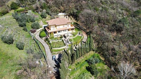 Elegant villa with panoramic view for sale on the Carrara hills. The property, surrounded by greenery and in a dominant position, enjoys a suggestive panoramic view of the Tyrrhenian Sea and the city of Carrara. The land of approximately 1300 m2, som...