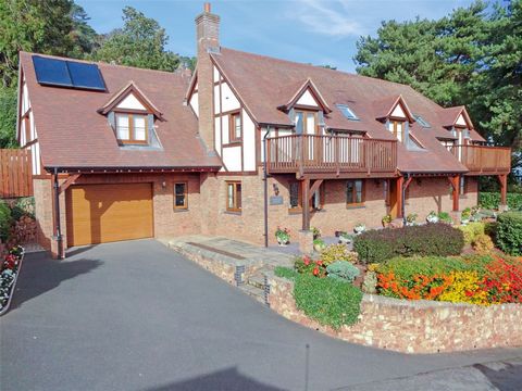 Highnam Lodge is a most attractive detached residence occupying a slightly elevated setting on the lower slopes of North Hill positioned to take full advantage of the views over Minehead bay and part of the town with the back drop of the surrounding ...