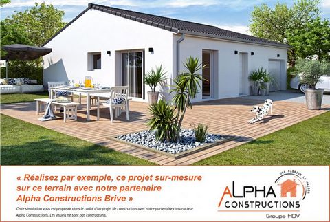 EXCLUSIVE > large BUILDING LAND composed of 2 PLOTS of approximately 3145sqm in total. > 5 minutes from Brive > 2 minutes walk from the town center of NOAILLES (19600), the primary school, nursery school, grocery store, post office, media library... ...