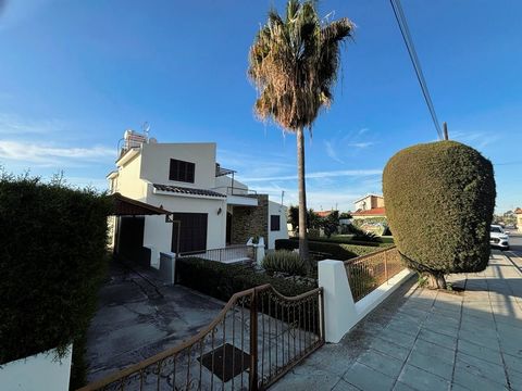 Located in Limassol. We are pleased to offer this unique fully furnished three bedroom villa located north of the highway. Freshly painted internally and externally, a spacious property with an internal area of 375 sqm over 2 floors, with kitchen din...