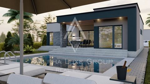 Istria, Poreč - Contemporary home with pool for sale Nestled on the western coast of Istria, near the historic town of Poreč, this modernly designed home with its own swimming pool offers a slice of paradise. Set within the picturesque landscape of t...