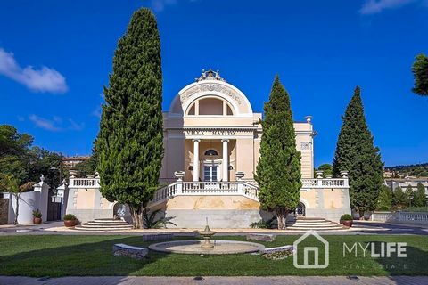 MYLIFE Real Estate presents this Spectacular villa in Tiana classified as Monumental Heritage in Spain. Villa Matito of neoclassical-romantic style and eclectic architecture. Property Description The villa is built in 1850 and rehabilitated in 2014 c...