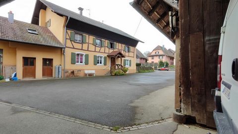 Sector ILLFURTH 68720: Large Alsatian farm with a lot of character and potential. With a living area of 329m², it is completed by large outbuildings. The whole is built on more than 35 ares of building land. The property is organised on 3 levels and ...