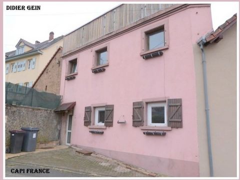 Dpt Moselle (57), à vendre GOETZENBRUCK maison P2 de 38 m² - Terrain de 50,00 m²