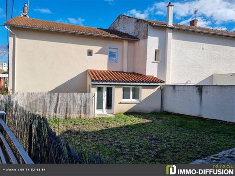 Mandate N°FRP159501 : House approximately 70 m2 including 3 room(s) - 2 bed-rooms. - Equipement annex : Garden, double vitrage, - chauffage : gaz - Class Energy D : 227 kWh.m2.year - More information is avaible upon request...