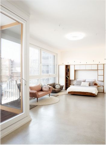 The charm and location of this exceptional new apartment will make your stay in Berlin a pleasant experience, offering you all the comfort and living standards expected for remote workers and expats. Description On the 2nd floor of a new, modern buil...