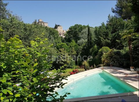 Dpt Vaucluse (84), à vendre ANSOUIS maison T5 et T2 d'environ 138 m2, piscine et jardin de 2130m2