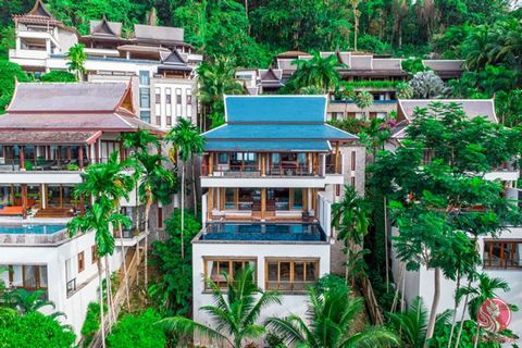 Nestled within the serene beauty of Surin, Baan Thai Surin offers an exquisite blend of luxurious living and breathtaking sea views. This opulent villa boasts spaciousness and elegance, spread across 730 square meters of meticulously designed interio...