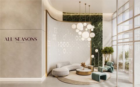 Luxe Maison Real Estate LLC proudly present this Studio apartment in Sports City. Features: All Seasons Residence offers amenities thoughtfully designed to suit every lifestyle and passion. Anticipated completion December 2027 Consists of Studios, 1 ...