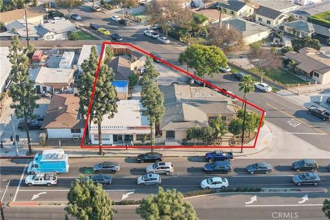 MAKE THE WHOLE CORNER YOURS! Prime investment opportunity on a 0.25-acre mixed-use lot at the bustling intersection of Garfield and Buell in Bell Gardens. This property features two residential homes and two commercial retail units, generating over s...