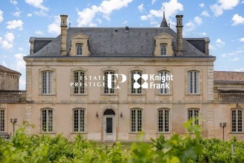 Estate Prestige Knight Frank Bordeaux invites you to discover this château, a prestigious witness to the rich winemaking history of the Médoc. Steeped in history, this iconic property was once the residence of the renowned Archbishop of Bordeaux in t...