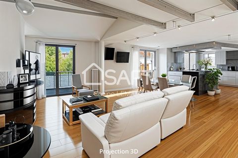 Découvrez ce superbe duplex de 145 m² Carrez, situé en plein centre-ville de Verrières-le-Buisson, à proximité immédiate des commerces de la rue principale. Ce bien rare allie volumes généreux, charme authentique et un emplacement privilégié, idéal p...