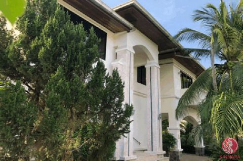 This 2 storey house is on Thai company name . The house has 4 bedrooms 4 bathrooms, indoor areas 360 sqm. total areas 640 sqm. The house is well built and nicely finished. It is in a quiet location close to schools, recreation areas, local shops and ...