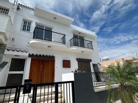 For sale in Larnaca City - Agioi Anargyroi This upper-floor house spanning 140 sq.m. This property was built in 1995, offers a comfortable living space with 2 bedrooms and 2 bathrooms. It includes ample storage and features two open parking spaces. I...