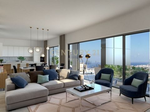 Situated atop a hill in the prime residential area, offering sweeping views of the Mediterranean sea and of the cityscape below. The building consists of eight apartments and a duplex penthouse apartment. Modern and elegant architecture, luxury finis...