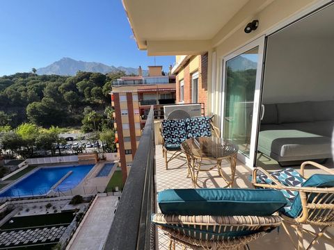 Located in Marbella. Welcome to your new home in the heart of Marbella! This stunning, fully renovated apartment is available for long-term rental. Situated on the eighth floor with a southwest orientation, this apartment enjoys abundant afternoon su...