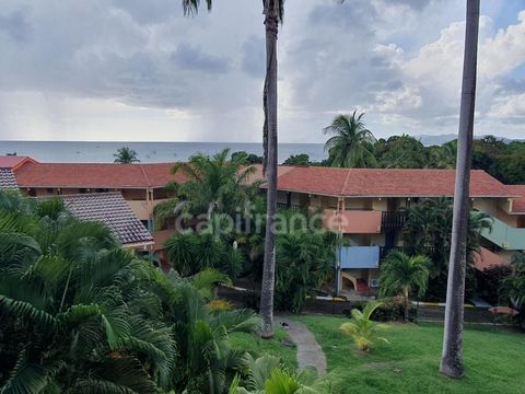 STUDIO TERRASSE, DANS RESIDENCE PRIVEE, VUE MER, 200 METRES DES PLAGES. SAINTE ANNE (972)