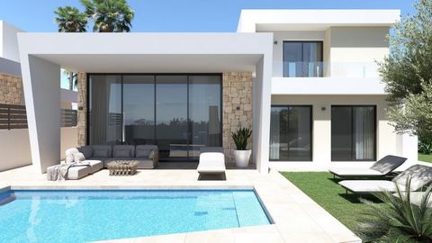 NEW BUILD VILLA IN TORREVIEJA Beautiful New Build villa with private pool build over 1 floor with 3 bedrooms 2 bathrooms open plan kitchen with lounge area terrace and priate solarium Villa has garden with private pool and parking space on the plot O...