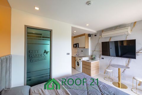 2.200.000 THB ❗️SEA VIEW CITY GARDEN TROPICANA PATTAYA ➡️WONGAMAT ➡️FOREIGN NAME ➡️ Fully furnished studio with total living area 27m2 ➡️ 6 floor beautiful Sea view ➡️ it also features small kitchen with necessary appliances, bathroom with shower and...