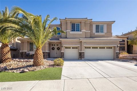 Stunning Cul-de-Sac Home – Pool & Dual Primary Suites! Nestled near the end of a cul-de-sac, just 2 miles from The District at Green Valley Ranch, this beautifully designed home offers luxury, flexibility, and no HOA restrictions. Step inside to soar...