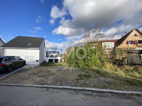 Dit is een perceel grond gelegen in het ontwikkelingsgebied Wiesenäcker in een rustige straat aan de rand van Altenriet. De bouwkavel heeft een grootte van ca. 327 m² en kan worden bebouwd met een twee-onder-een-kapwoning en een garage. Het perceel b...