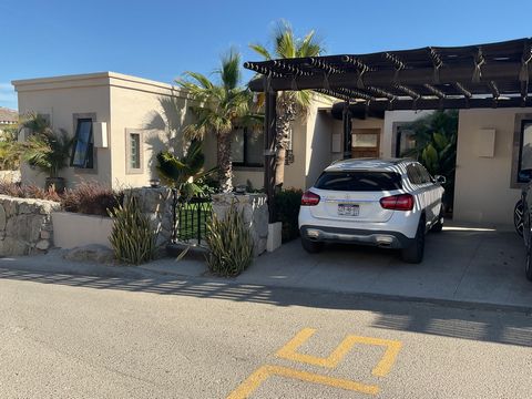 WITH DRAMATIC BOULDER WALLS LINING THE DEVELOPMENT HERMITAGE OFFERSTHE MOST BOUTIQUE RESIDENTIAL ENVIRONMENT IN CABO SAN LUCAS. THIS HOME IS A ONE OF A KIND WITH 4br DEN 4 FULL BATHS THE HOME BOASTS ALL THE FINISHES OF A CUSTOM WITH GRANITE MARBLE PO...