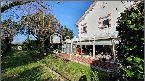 Charmante maison en pierre et brique, beau terrain avec un puit, garage