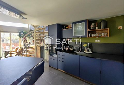 Maison d’architecte avec jardin intimiste