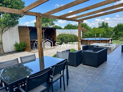 Maison plain-pied avec piscine !