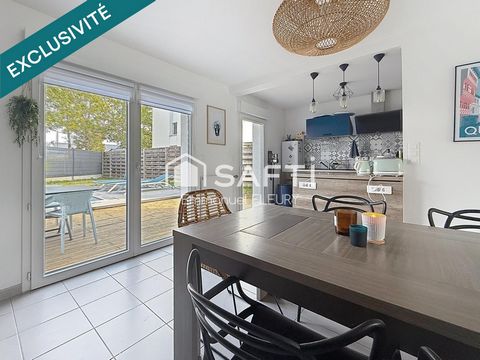 Maison contemporaine de 3 chambres, au calme, proche du Square Belem