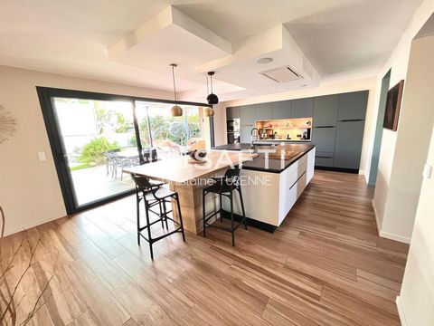 Originale contemporaine avec piscine