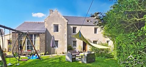 PLOUENAN. Maison au calme, sans vis-à-vis, proche commerces et commodités