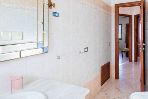 A quiet abode for people looking to get away from the citys hustle and bustle, this apartment in Castelsardo comes with 3 bedrooms and can host 6 guests. This home is simple and affordable and is comfortably furnished with a balcony at your disposal...