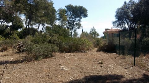 This beautiful plot in a good location with partial sea views, is located in Cala Viyas and has 1,100 m2. It is possible to build a villa of 385 m2 divided into 2 floors according to the development plan. The property is located just a few minutes fr...