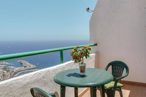 Passez un moment de détente dans ce bel appartement situé à Puerto Rico de Gran Canaria, en Espagne. Il y a une piscine où vous pourrez vous rafraîchir. L'appartement dispose d'un joli balcon donnant sur la piscine et la mer. Idéal pour une petite fa...