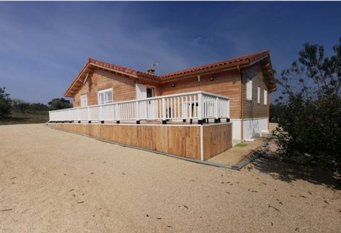 Luxurious wooden chalet situated on the outskirts of the village of Chella 15 min drive away in the middle of a large plot of land in the countryside containing over 200 olive trees plus almond and other fruit trees There is hardly any traffic on the...
