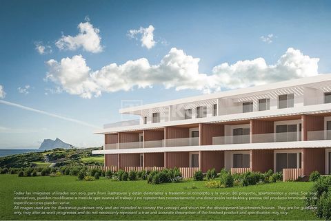 Apartamentos com vista para o mar perto do campo de golfe em La Alquédessa, Cádis O novo projeto está localizado em La Alquidaisa, uma área residencial e resort localizada no município de La Linea de la Concepción, na província de Cádiz, sul da Espan...