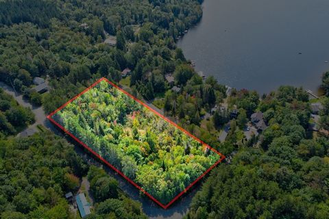 Large wooded lot of 118,553 ft2 located on the Crescent of Pines in Saint-Damien with notarized access to the beautiful Lac Corbeau. This land has the possibility of being subdivided, at the expense of the buyer, into 2 lots of 60,000 ft2 at $1.65/ft...