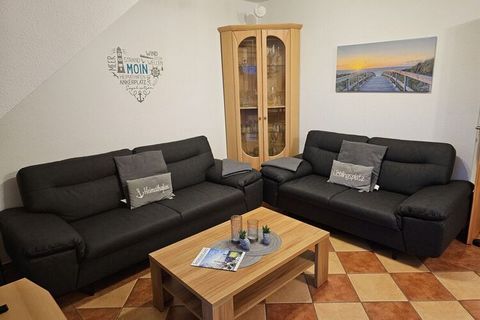 In a beautiful, traffic-calmed residential area, approx. 500 m from the North Sea, our lovingly furnished apartment invites you to a relaxing holiday. On the upper floor we offer you a lot of vacation to feel good for up to 4 people & 1 toddler/baby....