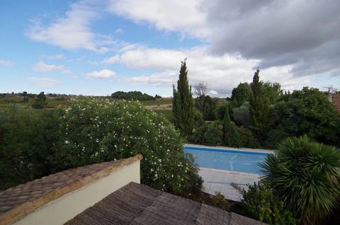 Spacious 5 bedroom / 2 level character house, constructed in 1910, entirely renovated in 2000. Wrap around gardens, pool and views. This property is located on the edge of a small residential area, close to a large village with amenities, in Aude Lan...