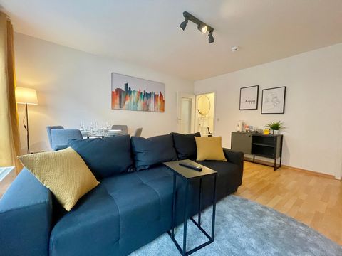 The stylish and newly furnished apartment is generously designed and invites you to enjoy a relaxing stay. Some highlights are... - Central location - High-speed internet - Netflix - Workplace - King-size box-spring bed - Coffee bar Bathtub - Indepen...