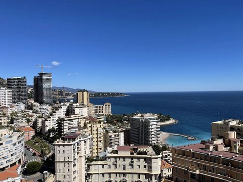 Panoramic sea views - new apartment with outside space. Magnificent triplex penthouse ideally located above the Larvotto district. high-end finishes. 4 bedrooms, grand reception area and high end equipped kitchen, shower rooms and to finish it comes ...