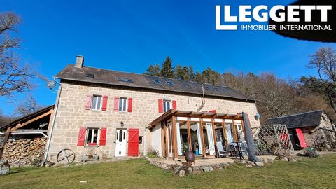 A26639JVM23 - The fantastic property consists of the original farmhouse with a converted barn attached (8 bedrooms, 6 bathrooms, little sauna), a separate wooden chalet (2 bedrooms, 1 bathroom), an above ground swimming pool, and several outbuildings...