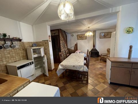 Fiche N°Id-LGB147429 : Blois, sector 25 mn blois north, House of about 100 m2 including 4 room(s) including 2 bedroom(s) + Garden of 470 m2 - View : Garden - - Ancillary equipment: garden - courtyard - terrace - garage - double glazing - fireplace - ...