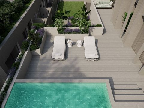 Gross Private Area 174.14 sqm. and terrace with 231.14 sqm. Private pool and 3 parking spaces and storage room integrated in the exclusive LINEA - Residences development. The location of LINEA Residences, inserted in a prime and central area of the c...