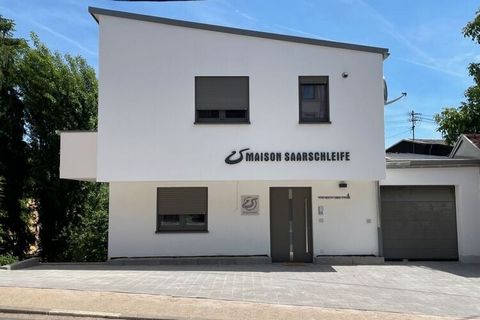 New holiday residential complex MAISON SAARSCHLEIFE METTLACH, opened in June 2023. Close to the town center, just 1 minute from the Saar. The famous Saar loop, the landmark of Saarland, can be reached by car in just a few minutes. The border triangle...