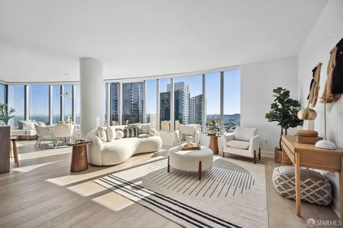 Welcome to Residence 37E at LUMINA, the epitome of luxury living in the City's trendy and vibrant South Beach area. Enjoy luminescent views of the San Francisco Bay framed by a sparkling downtown Cityscape from floor-to-ceiling windows. Luxury finish...