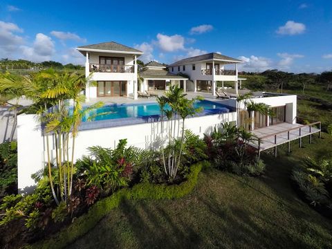 Located in St. James. Infinity House features beautiful uninterrupted views along the West Coast with its azure sea and clear blue skies. This substantial property is approached along a majestic avenue of Royal Palms. This villa presents over 8,000 s...