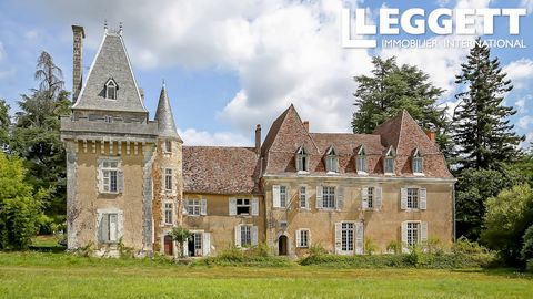 A19090LC24 - An imposing 15 bedroom chateau in a private elevated setting with south facing far reaching countryside views to the front aspect. There is enormous potential for development of this stunning chateau, it would be perfect as a wedding ven...